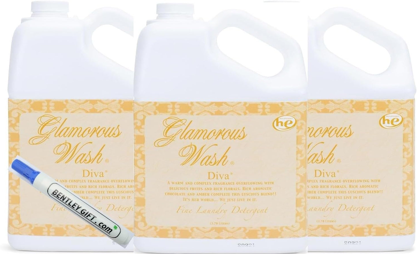 Tyler Candle Glam Wash Laundry Detergent with Stain Remover Pen
