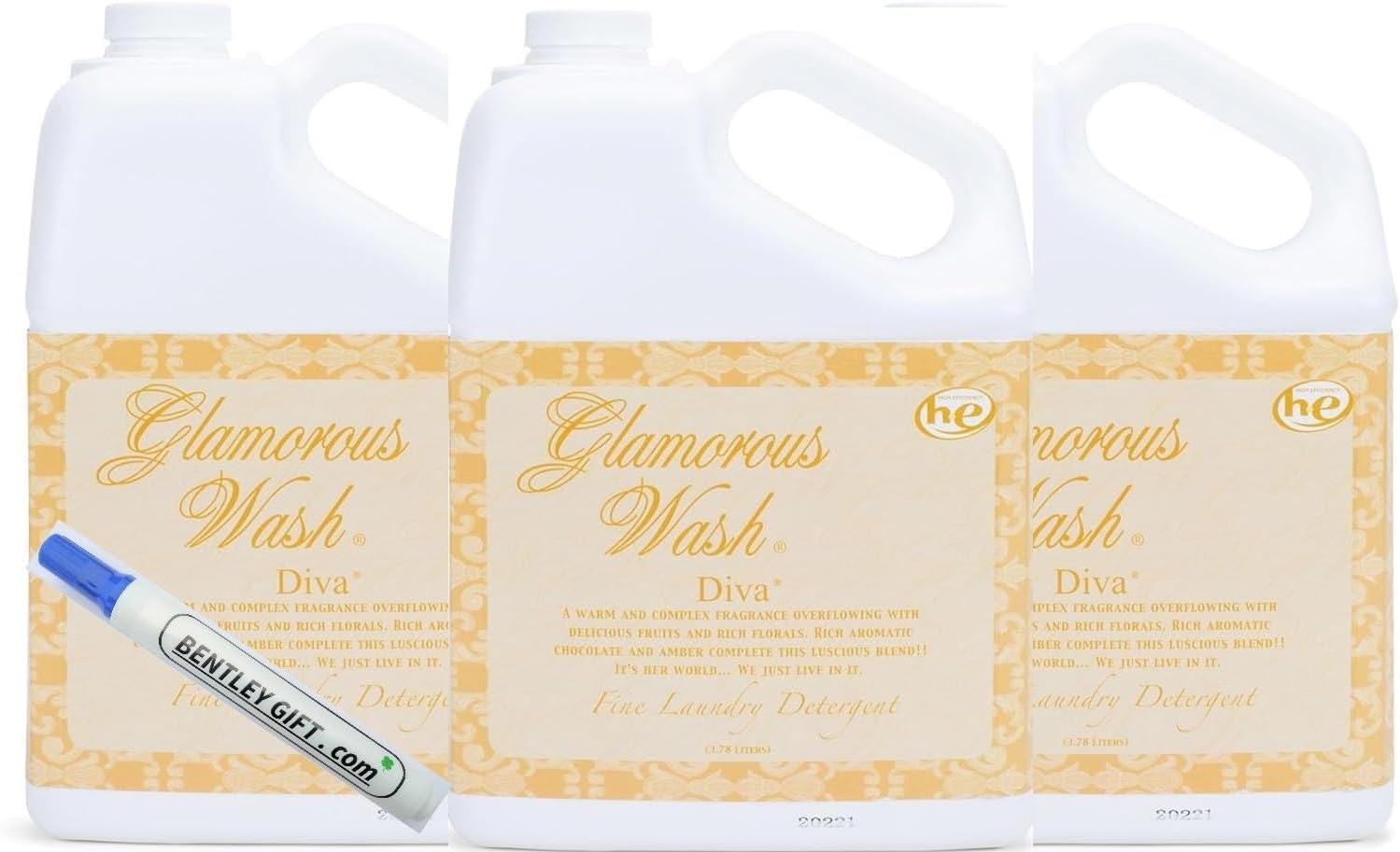 Tyler Candle Glam Wash Laundry Detergent with Stain Remover Pen