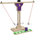 Minnesota Vikings Wooden Ring Swing Battle - Head-to-Head Toss Game