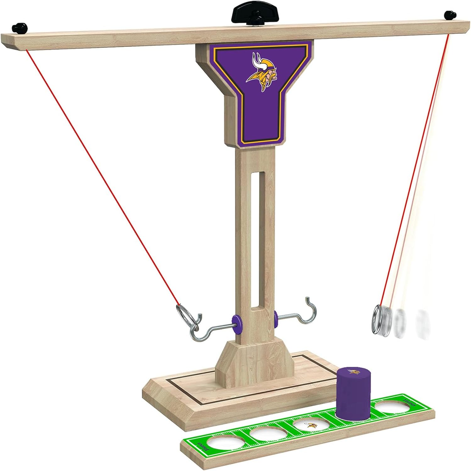 NFL Wooden Ring Swing Battle Game for Thrilling Competitions