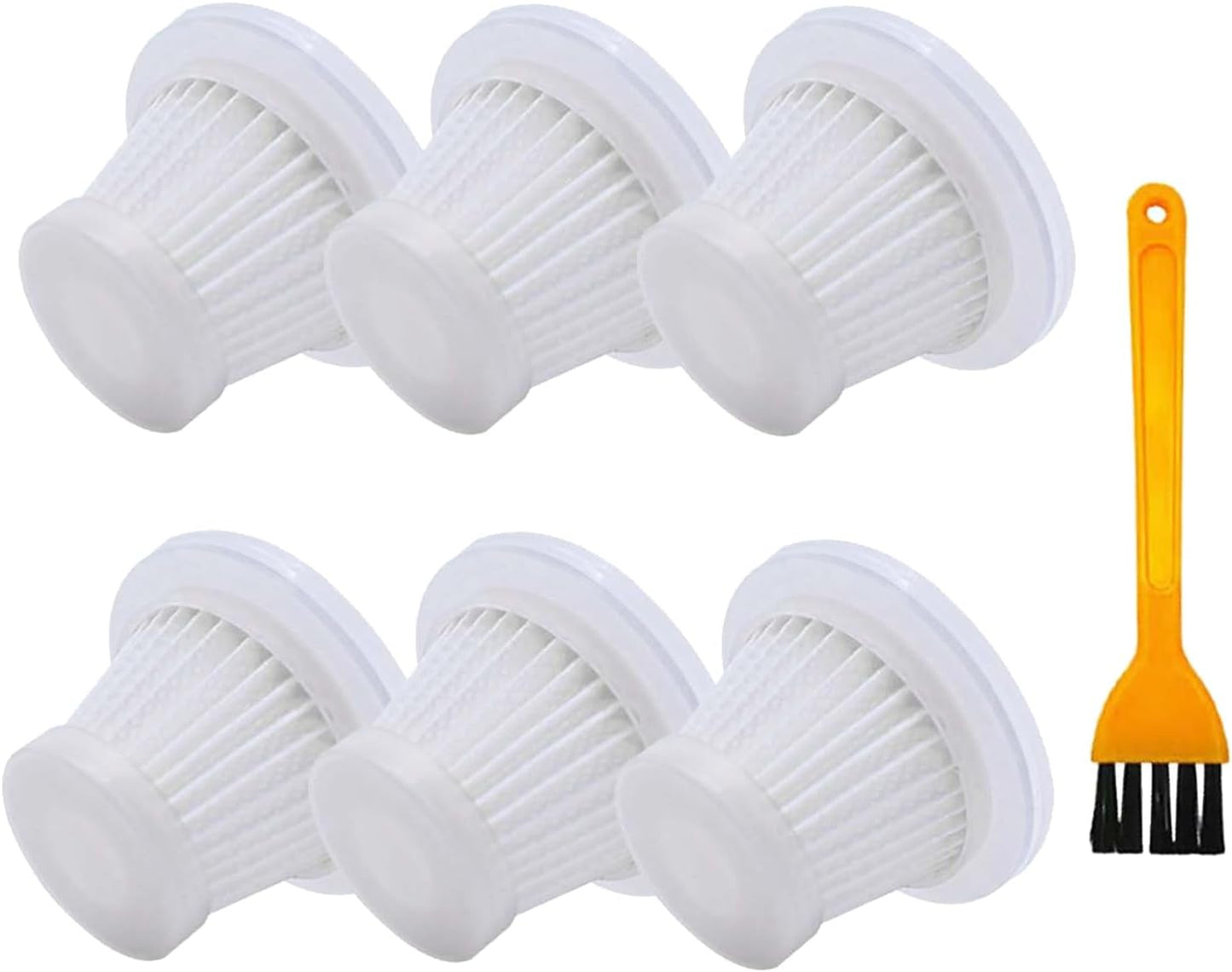 HIHEPA 6 Pack Filter Set for KMM Handheld Vacuum