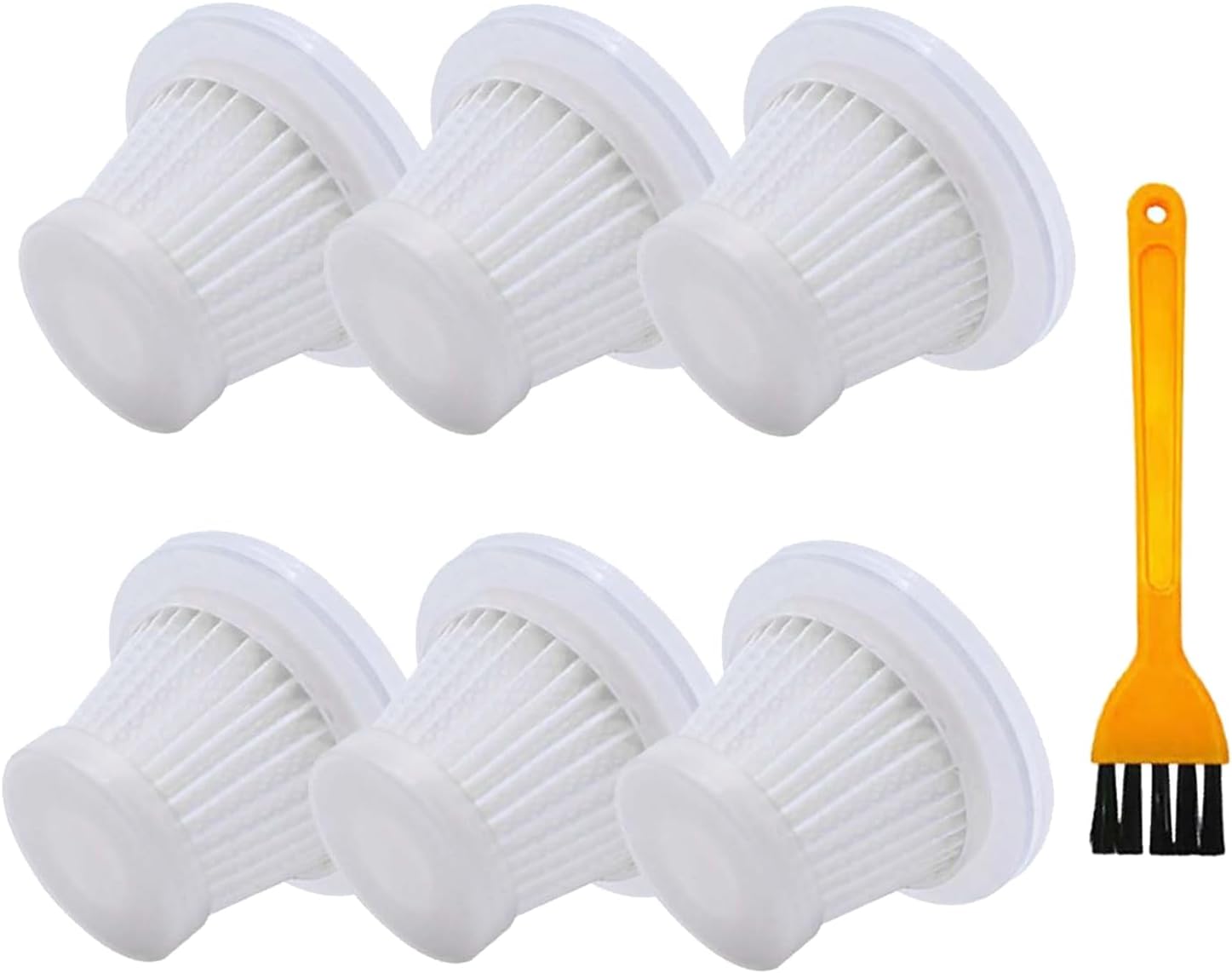 HIHEPA 6 Pack Filter Set for KMM Handheld Vacuum