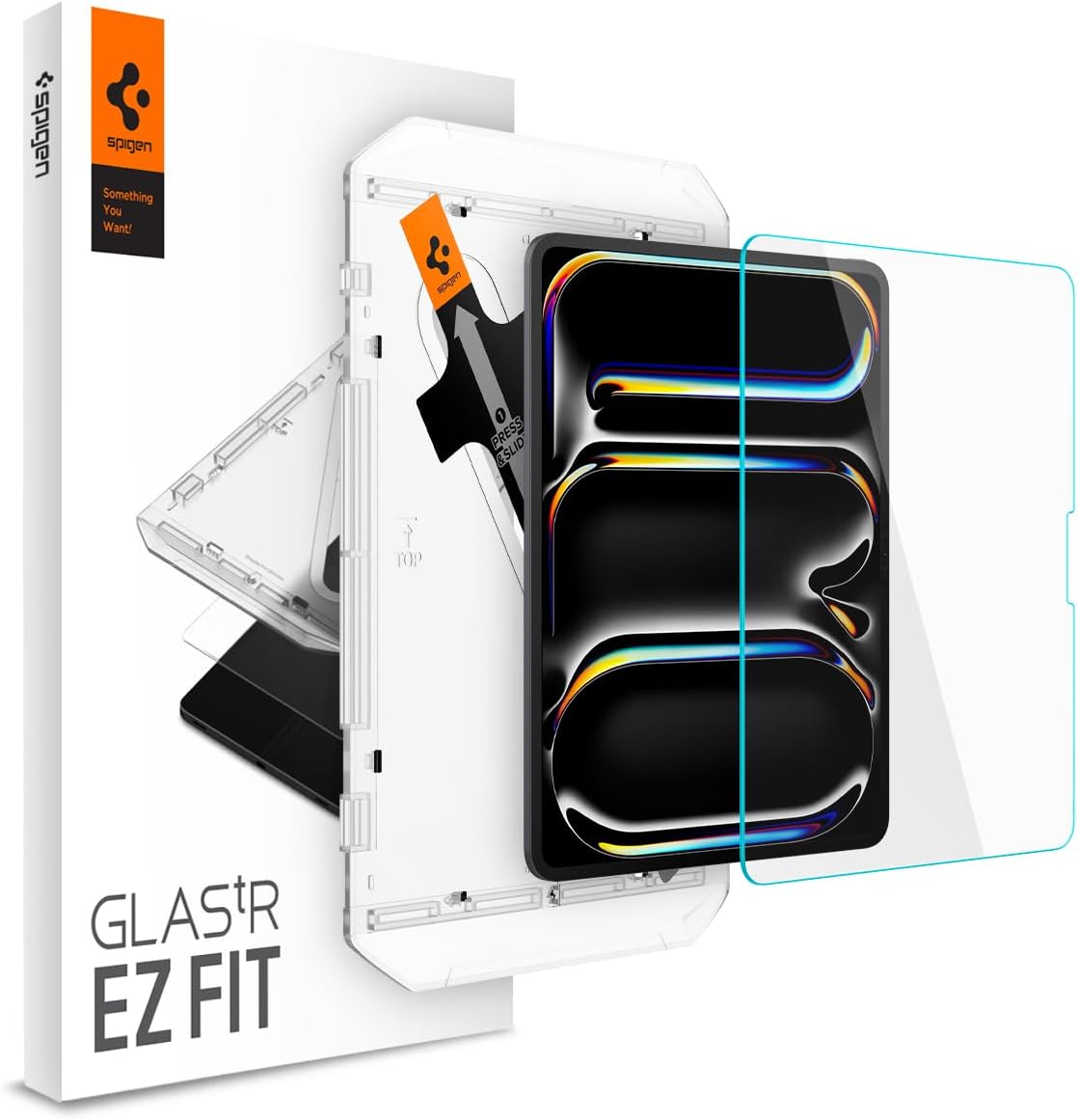 Spigen Tempered Glass Screen Protector for iPad Pro 13 inch M5