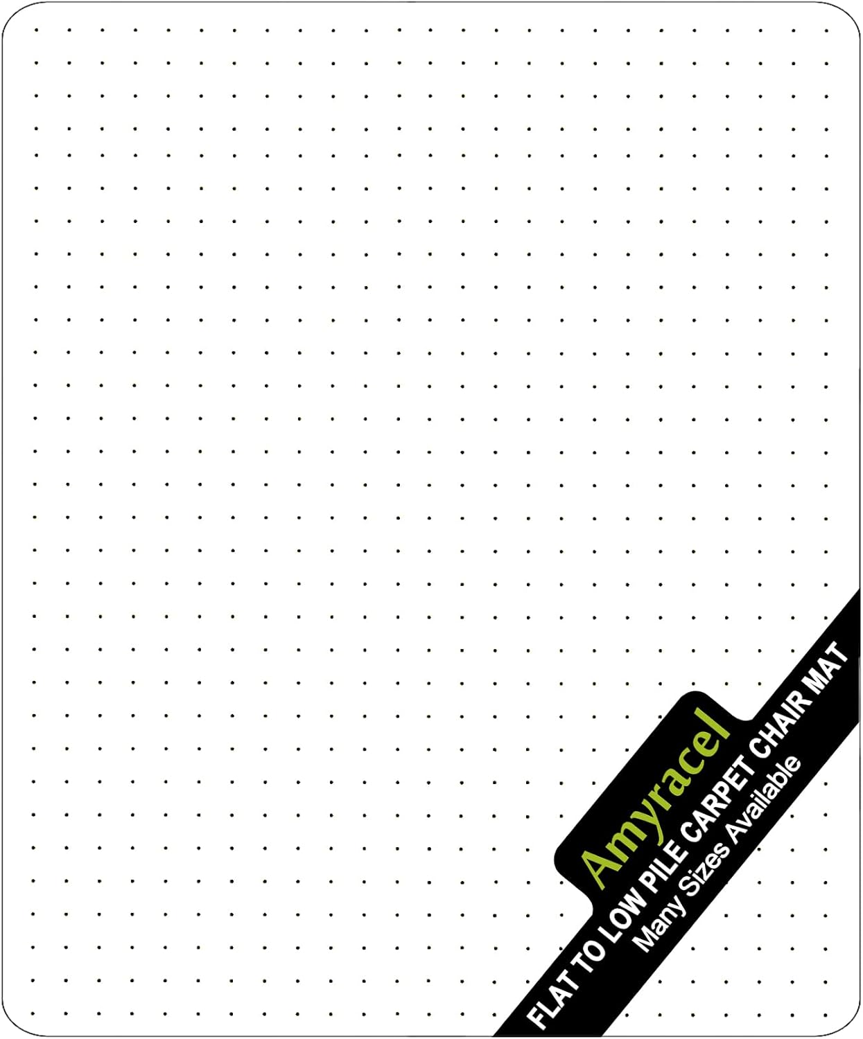 Amyracel Large Chair Mat for Carpet - 60in x 46in Clear Mat