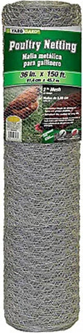 YARDGARD Chicken Wire 36in x 150ft Galvanized Steel Fence