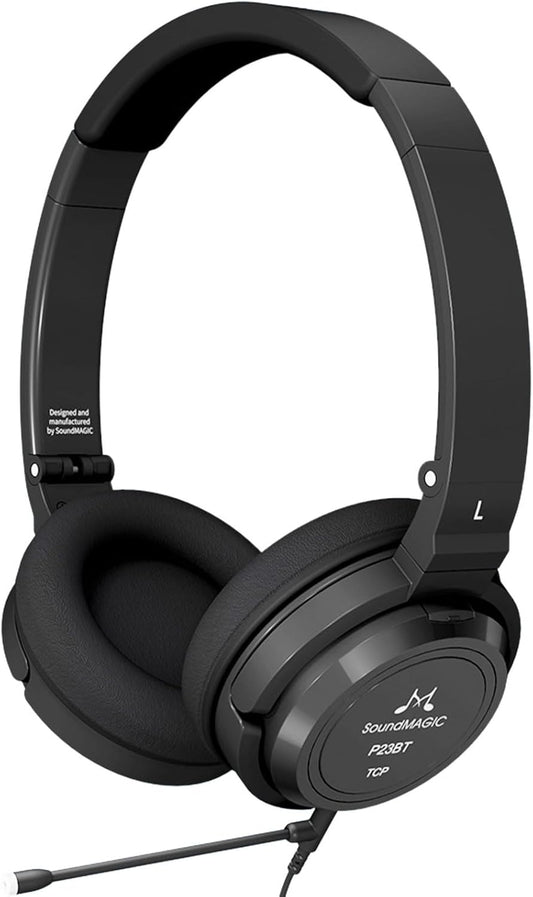 SoundMAGIC P23BT Wireless Headphones: HiFi Sound, Long Playtime