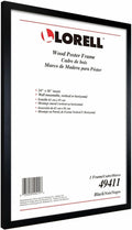 Lorell Poster Frame 24 in x 36 in Wood Black - Clean Display Focus