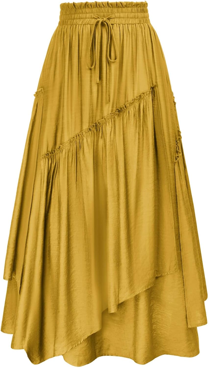 Scarlet Darkness Long Skirts for Women Renaissance Costume