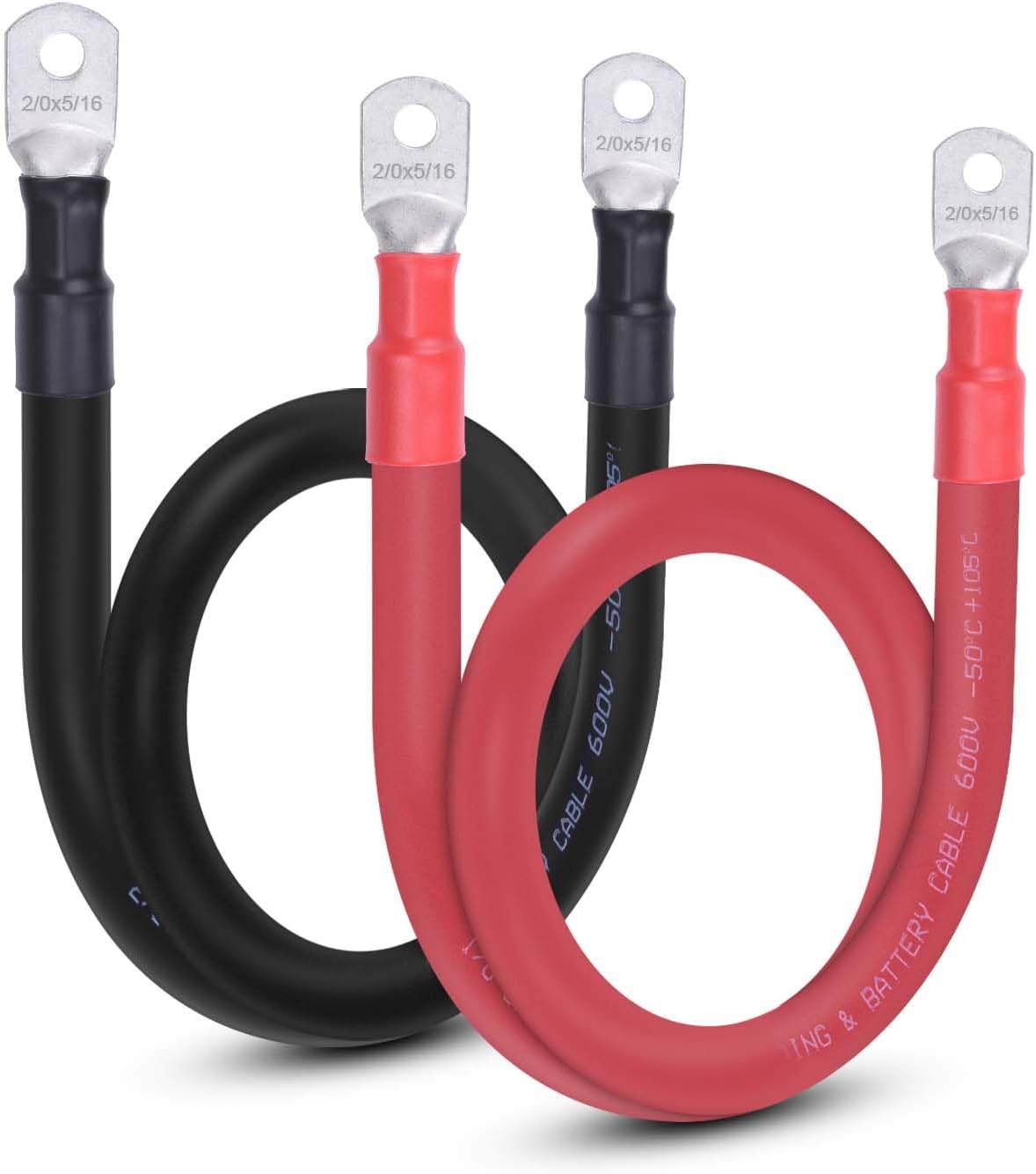 2/0 AWG Flexible Battery Cable for Automotive Solar RV Motorcycle