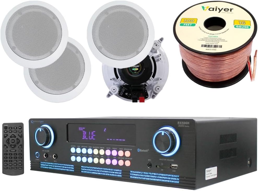 Immerse in 2000W Surround Sound - Home Theater Kit by Technical Pro