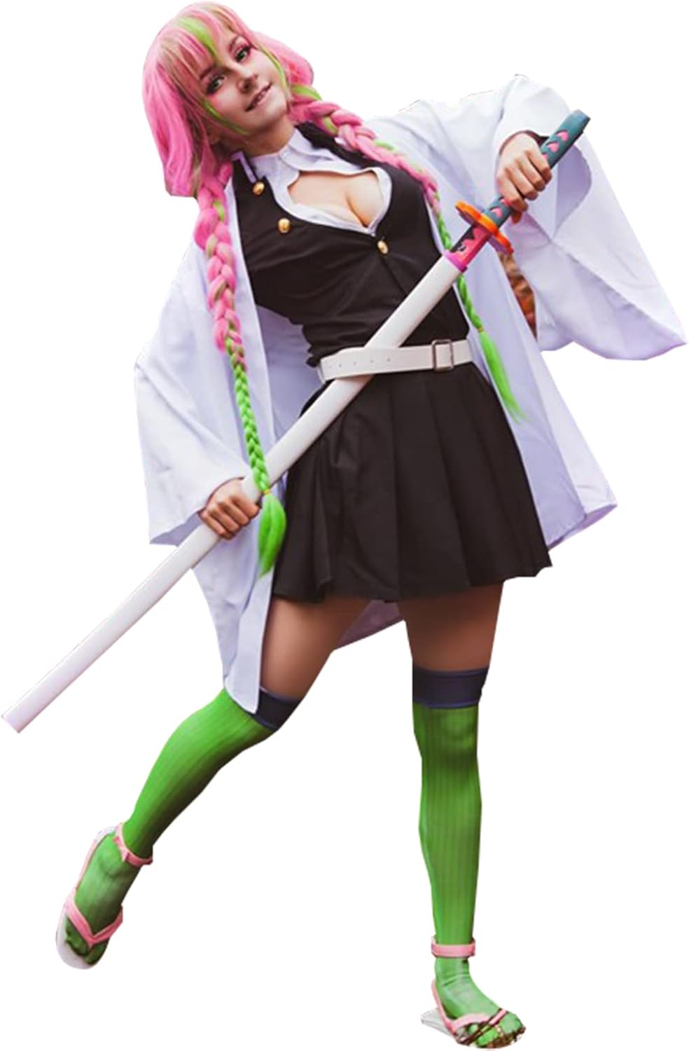 Mitsuri Kanroji Cosplay Costume for Anime Fans and Events