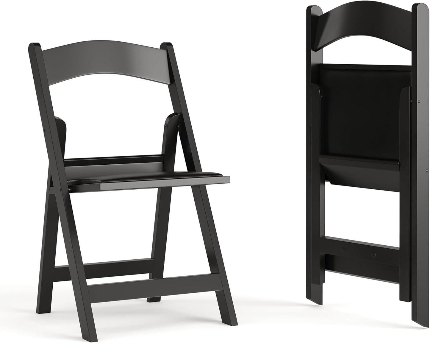 Hercules Folding Chair - Lightweight Indoor-Outdoor Seating 2 Pack