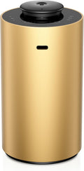 Waterless Essential Oil Diffuser for Home Aromatherapy - Metal Gold