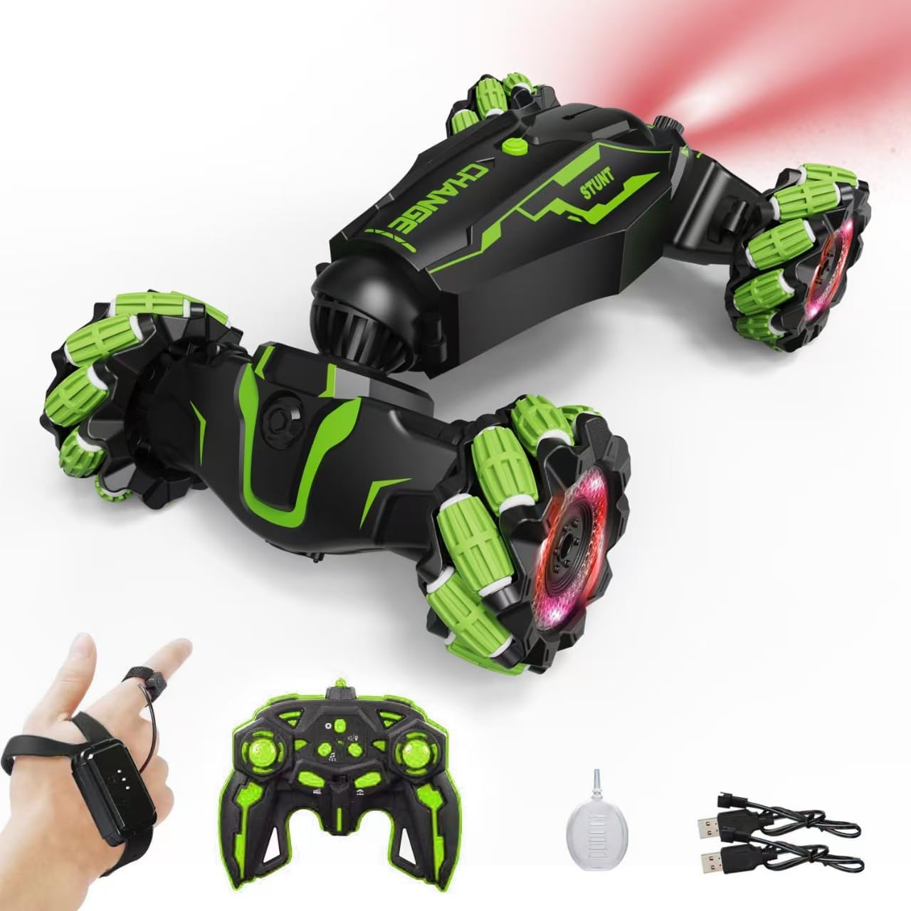 Upgraded Hand Gesture Sensing RC Stunt Car for All Terrains