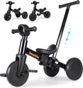 Tricycle for Toddlers 1-3 with Push Handle - 5-in-1 Ride Grower
