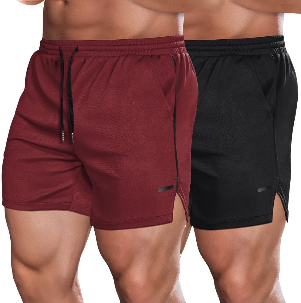 COOFANDY Men's 5 Inch Gym Workout Shorts for Active Lifestyle