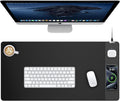 TopMade Mouse Pad with 15W Wireless Charging - Large 3-in-1 Desk Pad
