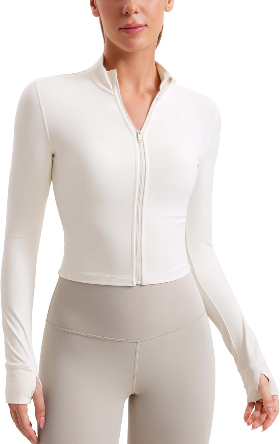 CRZ YOGA Butterluxe Cropped Athletic Jackets for Women Review