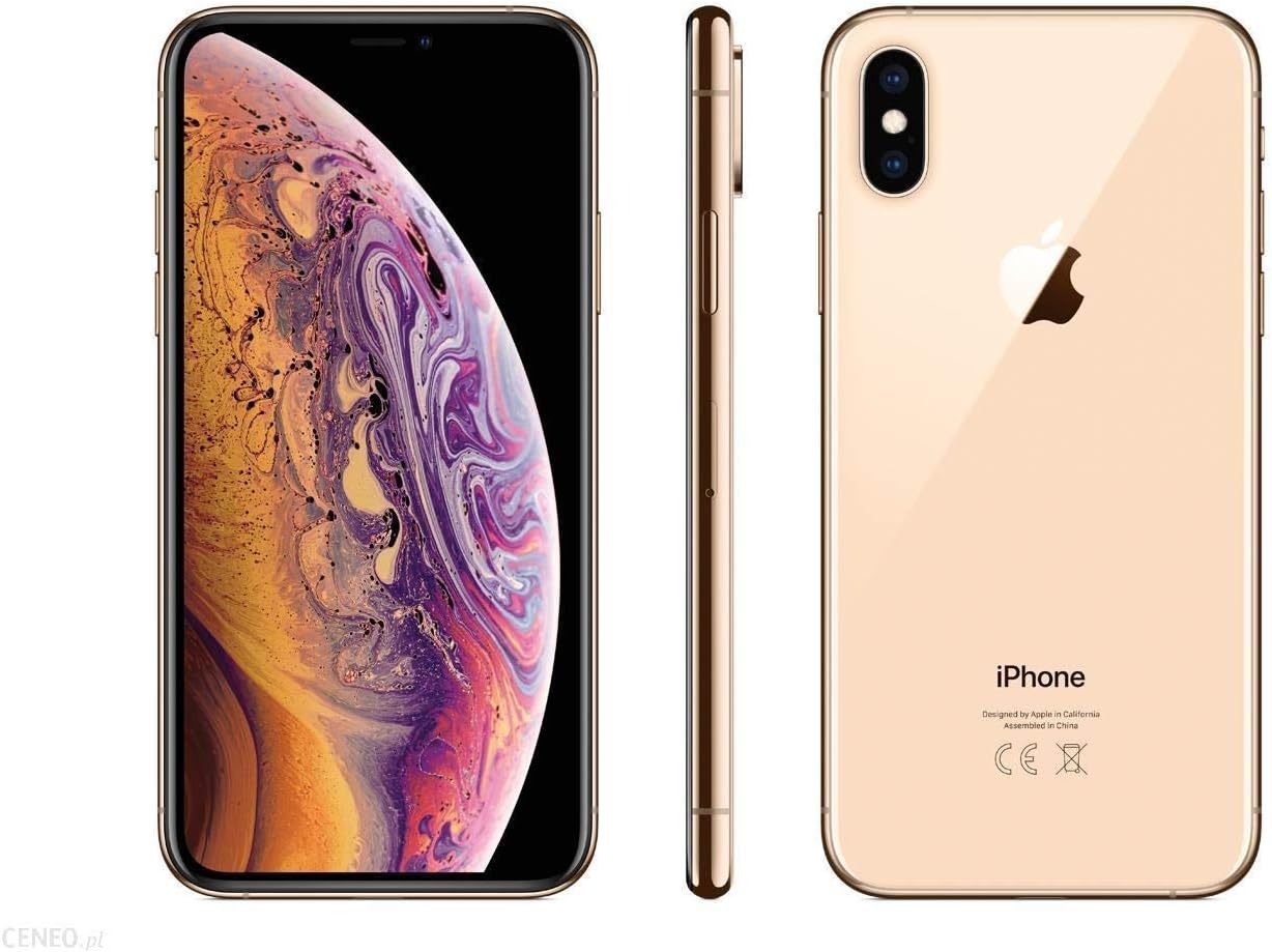 Apple iPhone XS Max 64GB Gold - Renewed AT&T Locked Device