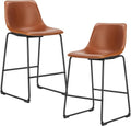 Sweetcrispy Counter Height Bar Stools Set of 2 26 in - Comfortable