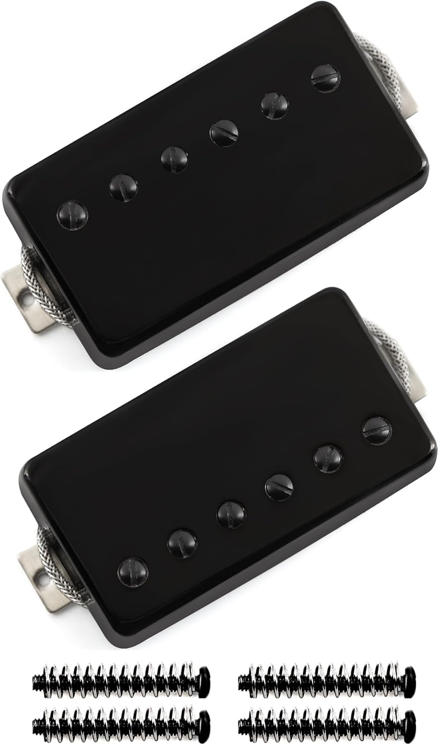 FLEOR Alnico5 Guitar Humbucker Pickup Set for LP Style Guitars
