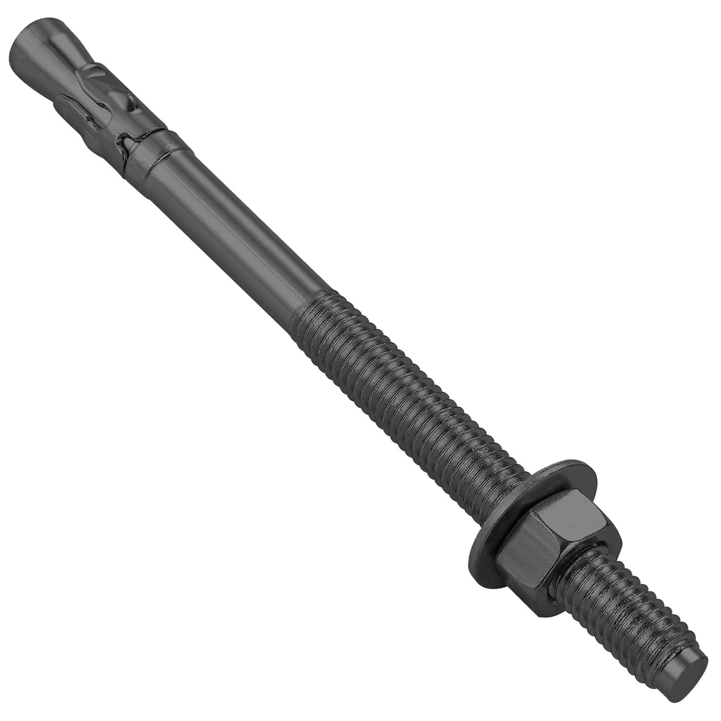 30Pcs 1/2x7 Inch Heavy-Duty Wedge Anchors for Concrete Use