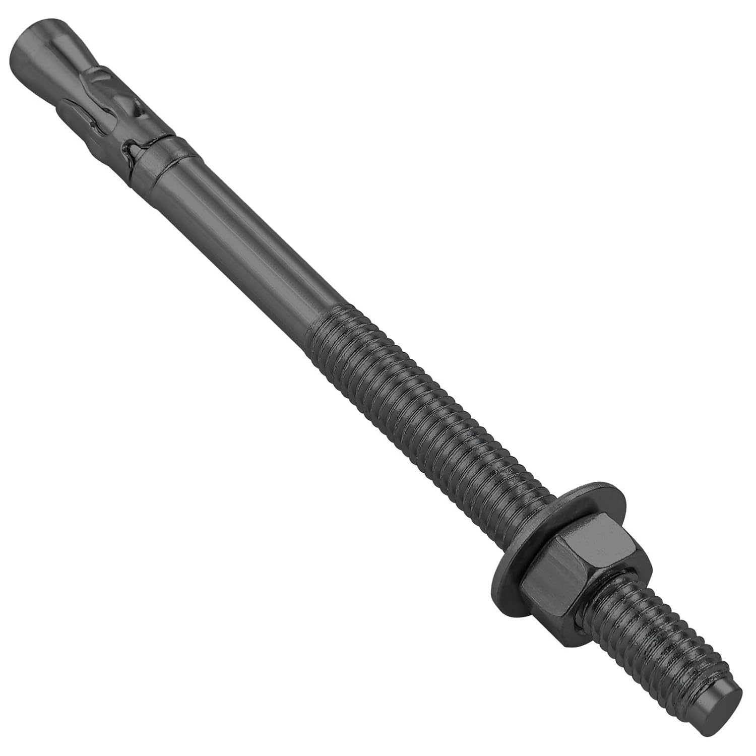 30Pcs 1/2x7 Inch Heavy-Duty Wedge Anchors for Concrete Use