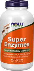 Super Enzymes Digestive Supplement 270 Capsules - Comprehensive