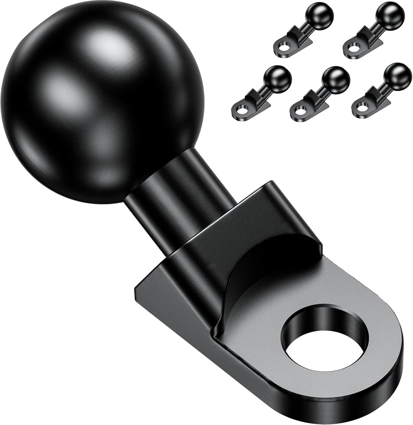 BRCOVAN 5 Pack Aluminum Alloy Mount Base with 1ft' TPU Ball