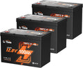 LiTime 12V 100Ah Bluetooth LiFePO4 Battery for RV and Solar Use