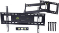 Long Extension Full Motion TV Wall Mount for 37 to 80 in - 43 in Arm