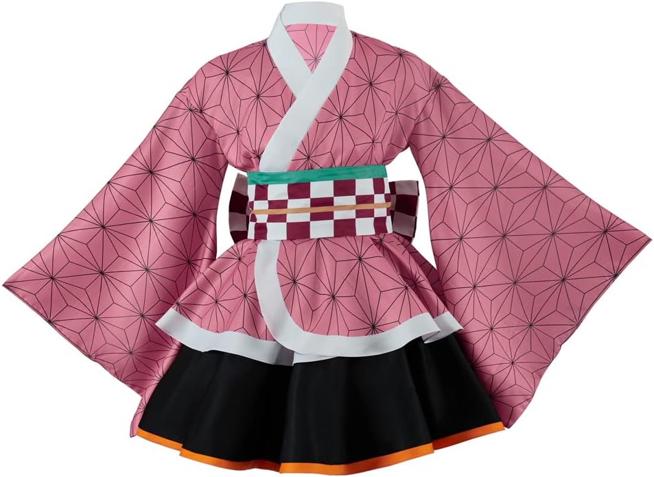 1791fts lady Kamado Tanjirou Cosplay Rengoku Costume for Halloween