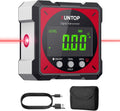 USB Charging Digital Angle Finder Level Box with Laser - Magnetic