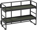 2-Tier Desk Shelf Storage Organizer - Space-Saving Desktop Shelf