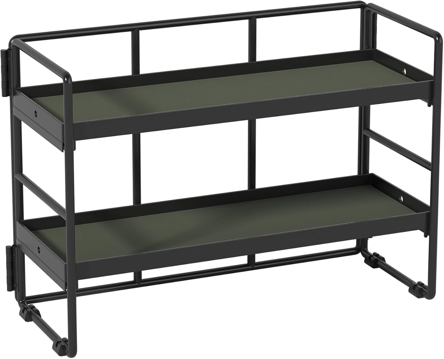 Desk Shelf Organizer with Leather Pad - Keep Your Workspace Neat!