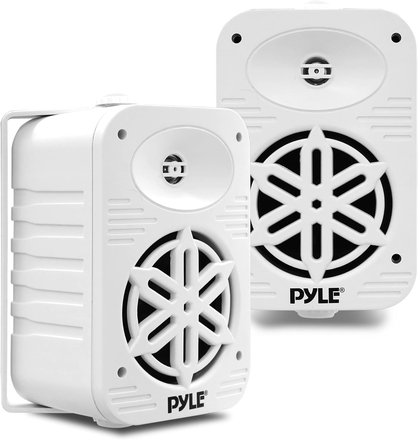 PyleUsa Indoor Outdoor Speakers Pair - 500 Watt Waterproof System