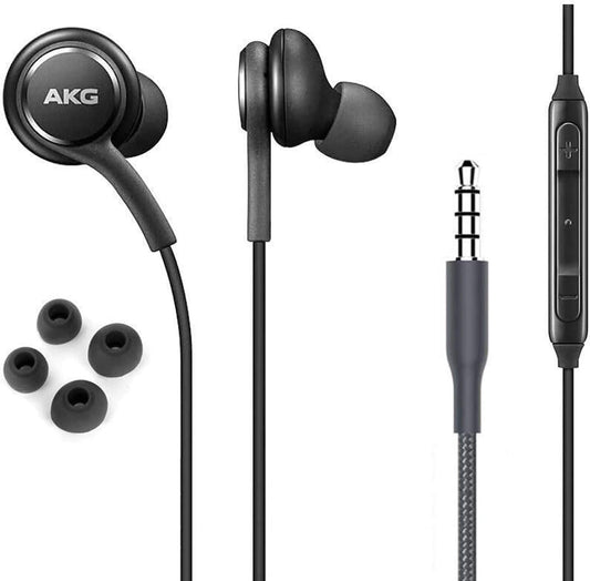 ElloGear AKG Designed Earbuds with Mic - Samsung Galaxy Compatible