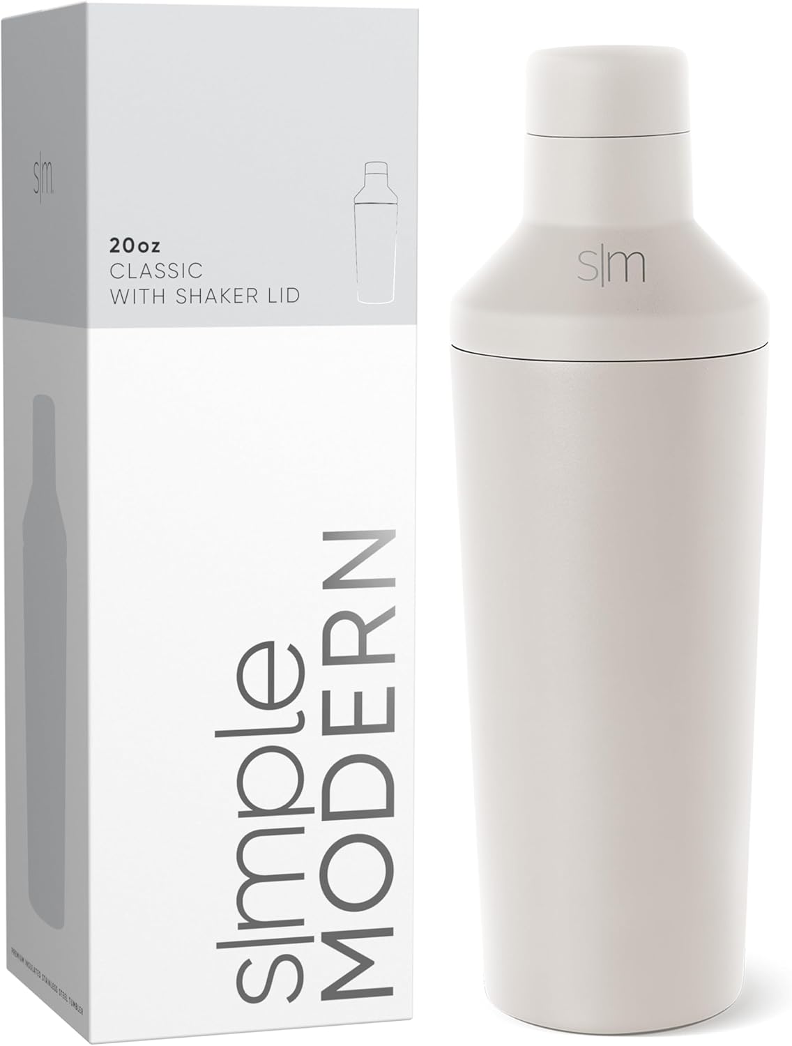 Insulated Stainless Steel Cocktail Shaker Set