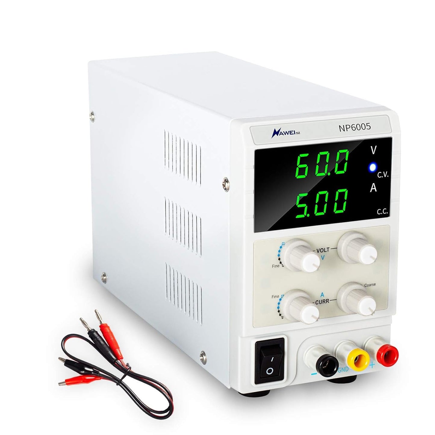 60V 5A DC Power Supply Variable for Electronics Repair and More