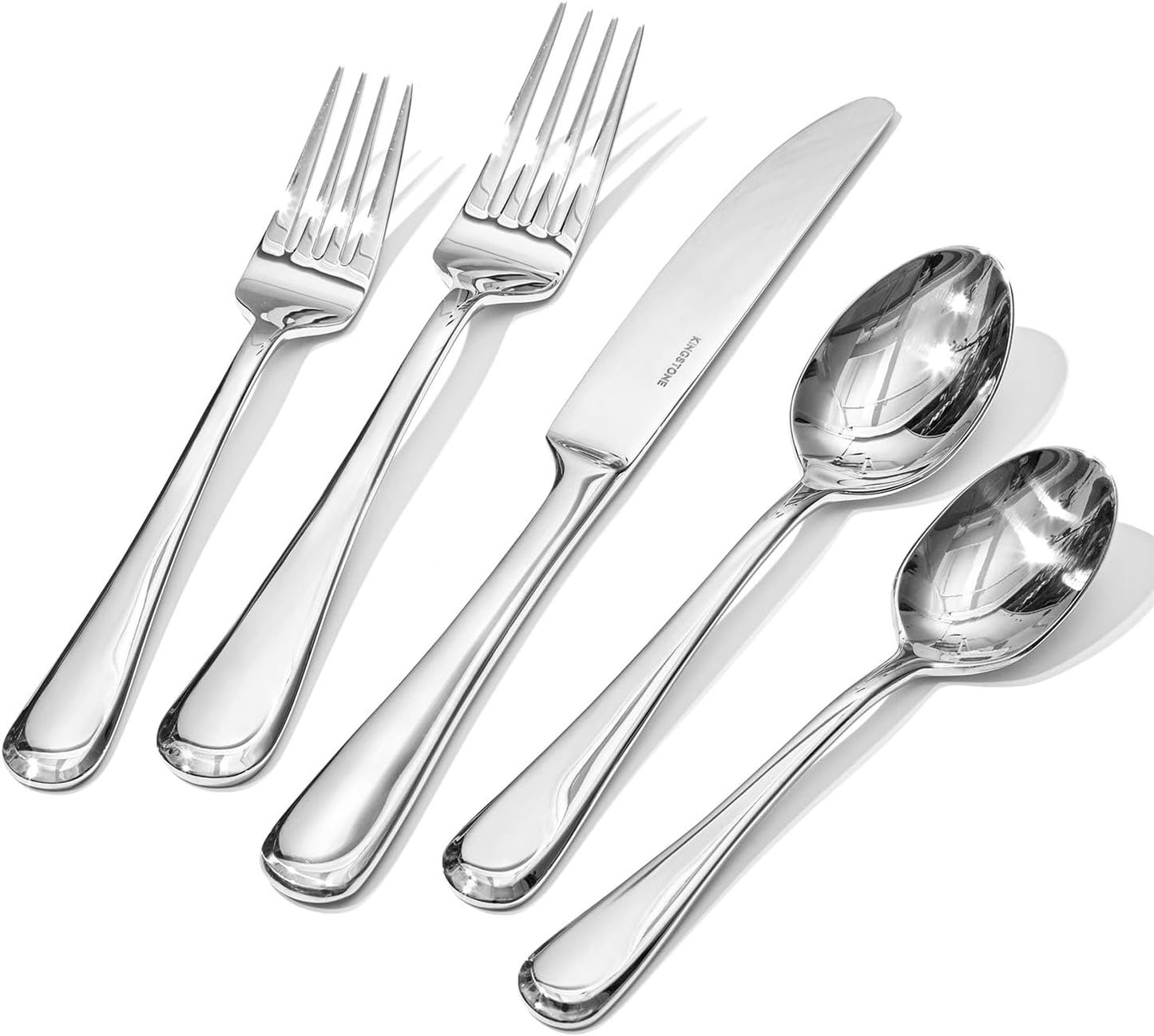 Premium Stainless Steel Flatware Set for 8 - 40 Pieces