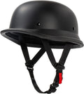 German Style Motorcycle Helmet for Men Women - Retro DOT Half Cap