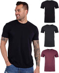 INTO THE AM Men's Athletic Fit Crew Neck Tee - Soft Cotton Blend sharp