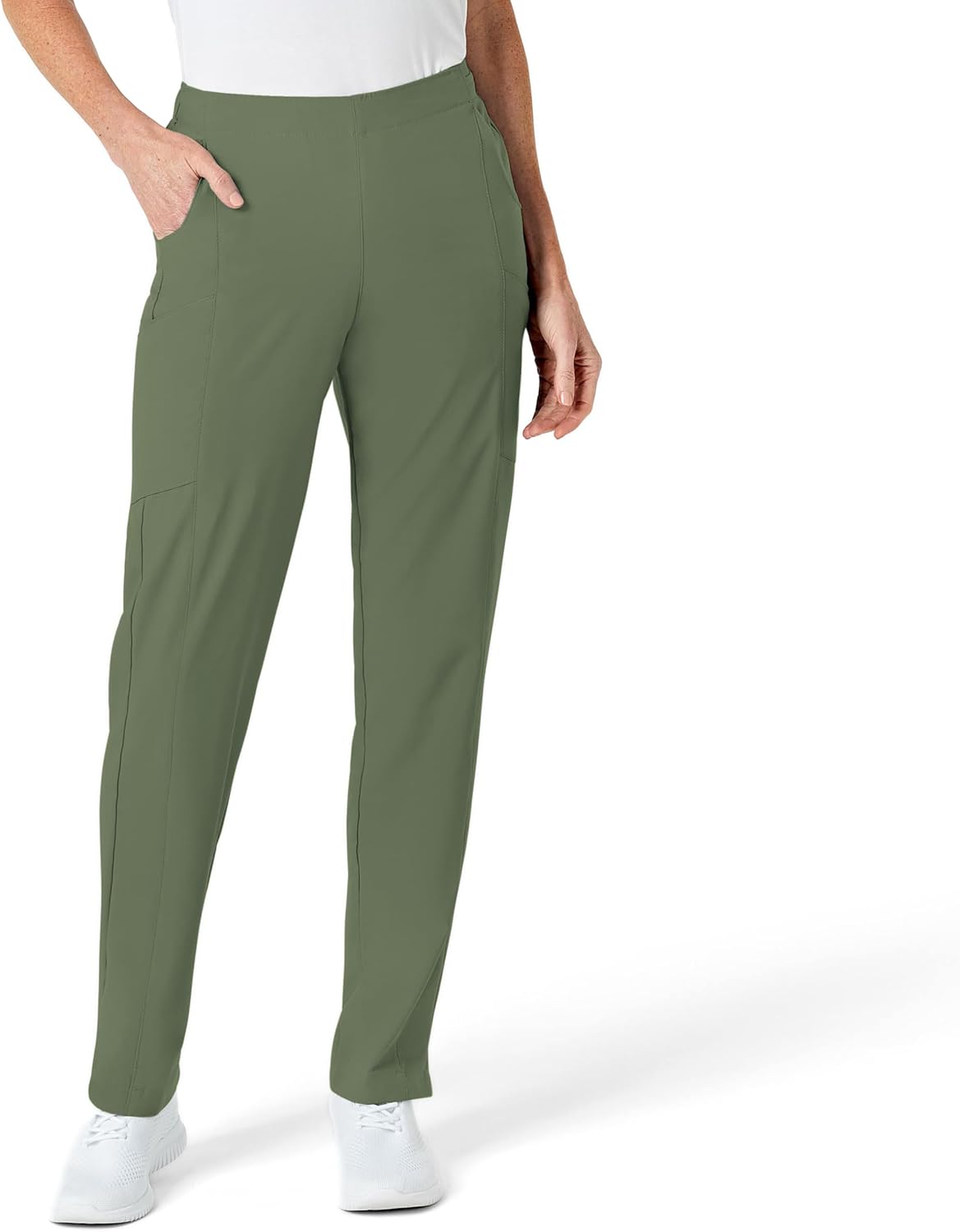 WINK Scrubs for Women: W123 Flat Front Cargo Pants with Pockets