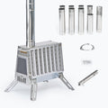 Portable Stainless Steel Tent Stove - Stay Warm Anywhere!
