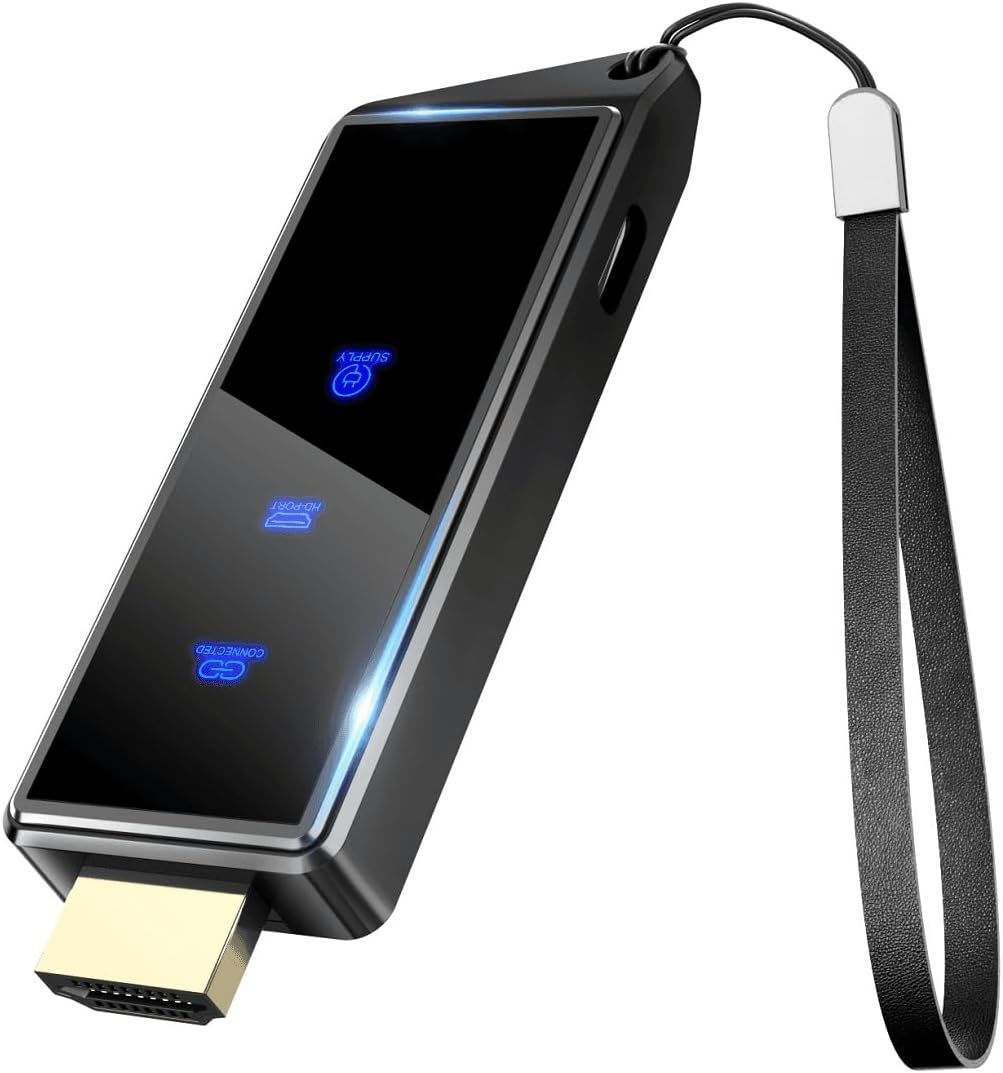 Wireless HDMI Display Dongle Adapter for 1080P Streaming