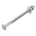 3/8in x 8in Galvanized Carriage Bolt Kit for Heavy Duty Use