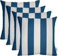 Sunbrella Square Throw Pillows Set of 4 20in x 20in - Weather