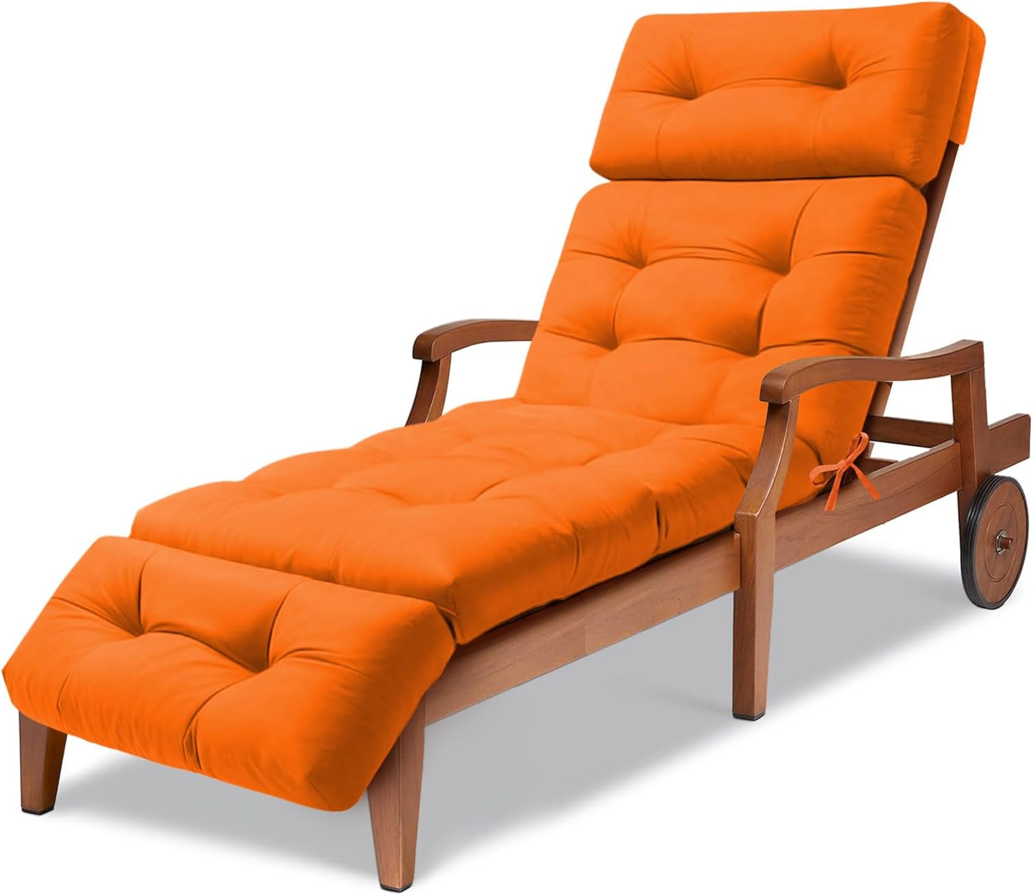 Waterproof Long Lounger Chair Cushion for Outdoor Comfort