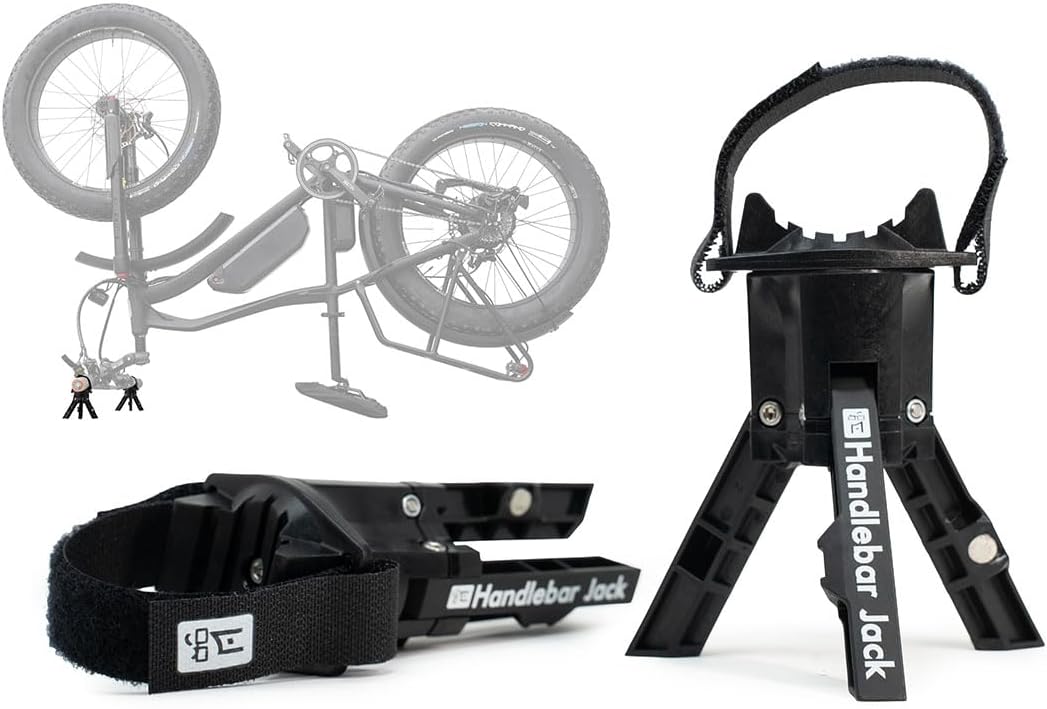 The Original Handlebar Jack Portable Repair Stand for Bicycles