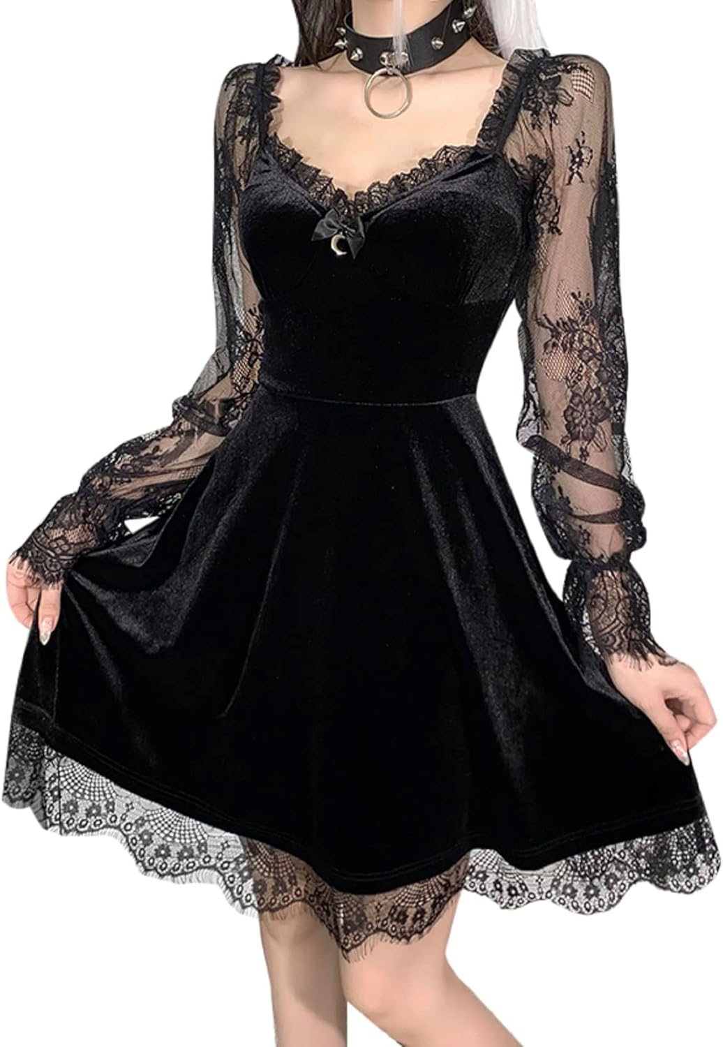 Gothic Dress for Women: Velvet Moon Fairy Lolita Style